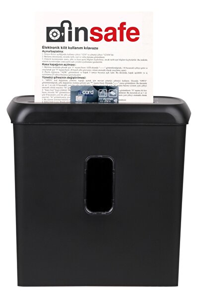 baove Ps610 Evrak Imha Makinesi Ve Kağıt Kesme - Cd - Kredi Kartı Imha Makine...