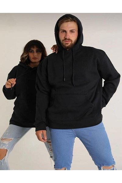 WEARTEX Unisex Dear Couple2 Printed Hooded Sweatshirt Set of 2