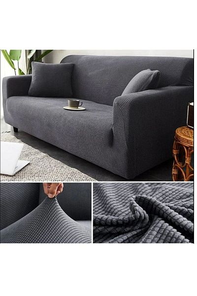 HEYTGAH Lycra Sofa and Sofa - Sofa Bed Cover with Elastic, Pitikare Pattern 3+3+1+1
