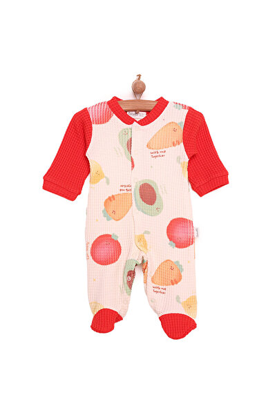 Bebetto Yenidoğan Vegatables Patikli Tulum Unisex