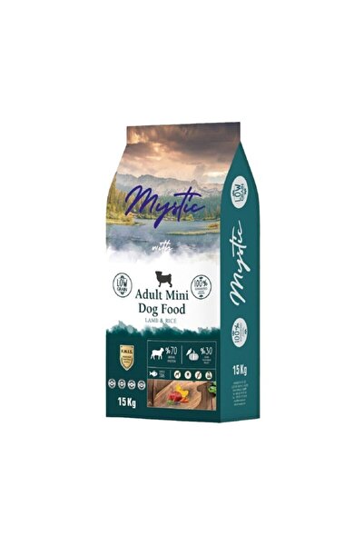 Mystic Az Tahıllı Yetişkin Mini Orta Irk Köpek Maması Kuzulu 15 Kg