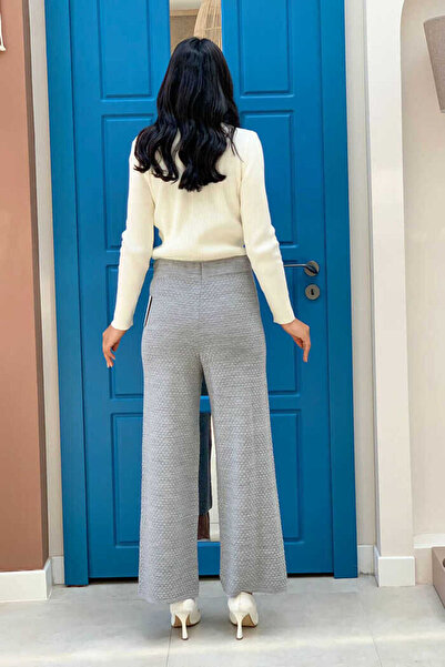Bym Fashion 22214 Knitwear Trousers Gray
