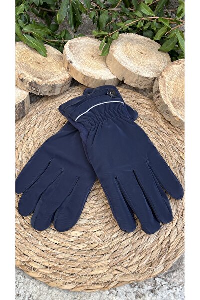 İşnar Erkek kadife polar dokunmatik eldiven
