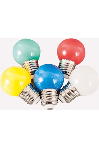 ZMR Renkli Led Ampül - 5 Li Paket