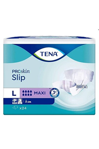 TENA Proskin Maxi 8 Damla Belbantlı Hasta Bezi Large 24lü X 4 Pkt