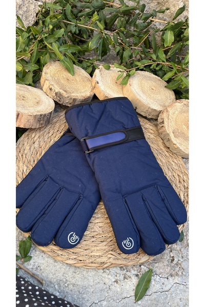 İşnar Erkek kaydırmaz polarlı dokunmatik eldiven