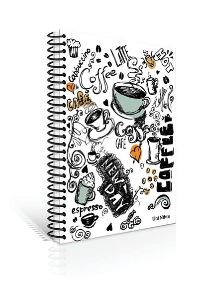 ÇINAR DEFTER Hard Cover Notebook - 120 Sheets - Unlined