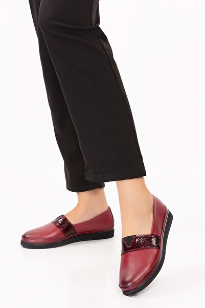 Gondol Kadın Hakiki Deri Günlük Rahat Ayakkabı Msa.535