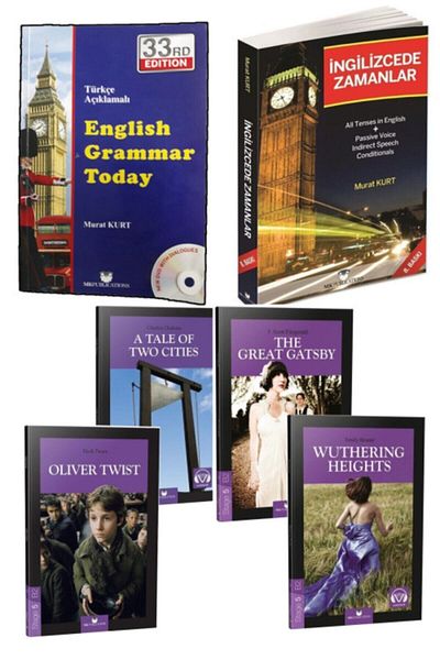 MK Publications English Tenses and Grammar Set + Stage 5 Reading Set