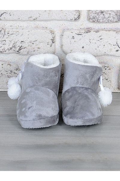 KÖSE AYAKKABI Panduf pentru copii cu pompon