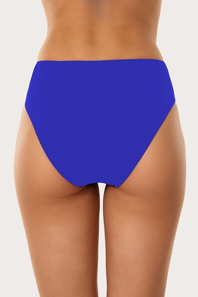 AYYILDIZ 63058 Saks Bikinihose mit hoher Taille