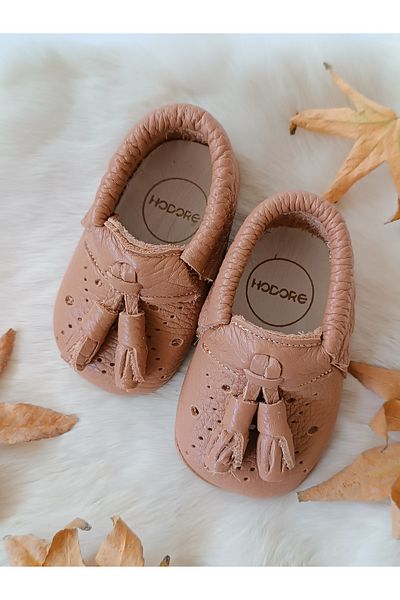 Hodore Axel Tile Genuine Leather Baby Moccasin