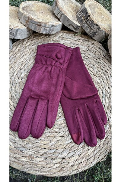 İşnar Kadın nubuk dokunmatik eldiven