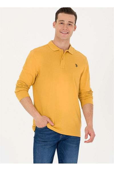 U.S. Polo Assn. Ανδρικό μπλουζάκι Polo Neck Basic