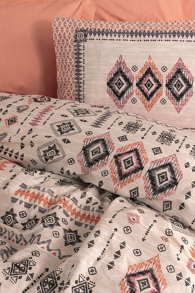 Cotton Box Set cuvertură dublu etnic Kateri Salmon