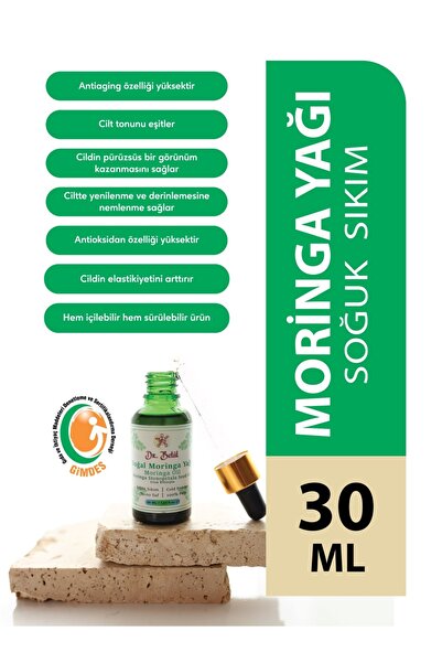 Dr. Betül Doğal Moringa Stonepetala Yağı 30 ML.