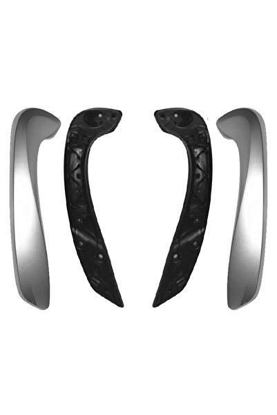 KaumOtomotiv Megane 3 Fluence Sol - Sağ Takım Ön Kapı Kolçağı Krom Çekme Kolu...