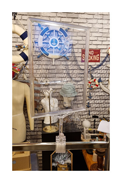 Modern Raf Mandallı A4 Etiketlik Şeffaf 3'lü Paket