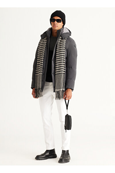 ALTINYILDIZ CLASSICS Altıny Yıldız Classics Anthracite Men's Coat 4C 0724100004