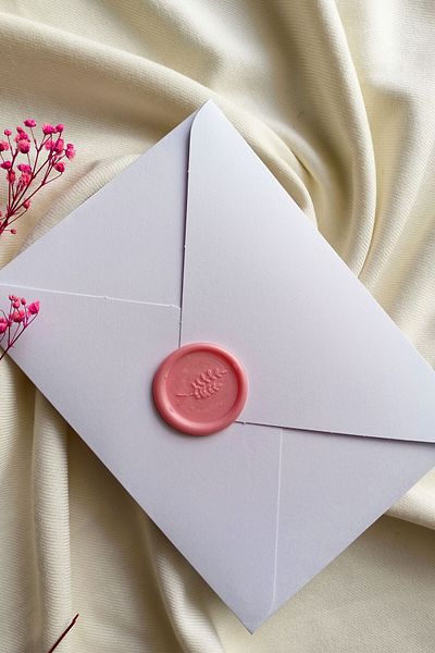 Dekorden 13X18 cm Sealed Invitation Envelope, 100 Pieces
