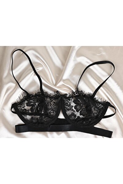 Veille Black Underwire Bra Set