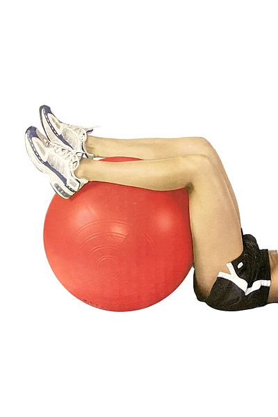 yıldızsport Red Pilates Ball 65 Cm Pump