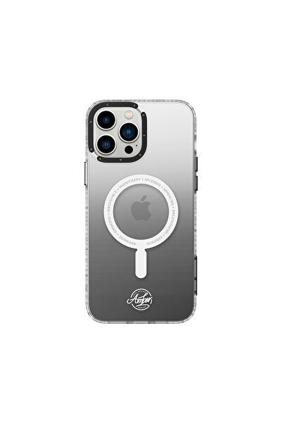 Rock iPhone 13 Pro Amber Serisi MagSafe Kılıf Siyah