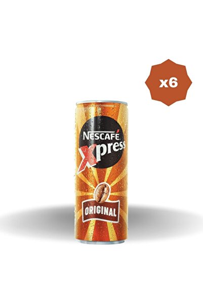 Nescafe XPRESS SÜTLÜ SOĞUK KAHVE 250 ML X 6 ADET