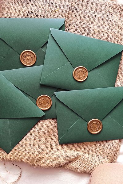 Dekorden Sealed invitation envelope, 100 pieces
