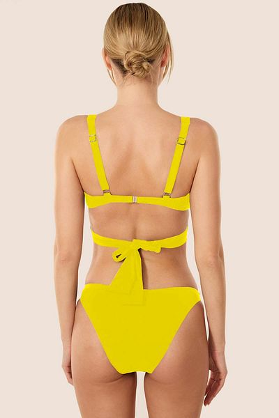 AYYILDIZ 3406 Yellow Bikini Set