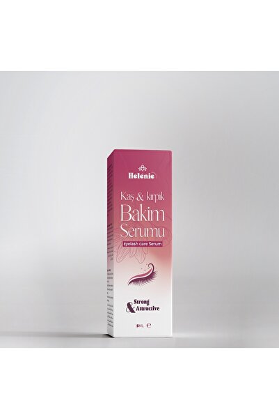 HELENİE organik Besleyici Kaş - Kirpik Güçlendirici Serumu