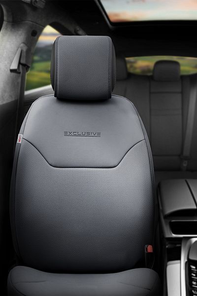 Otom Premium Leather Smoked - Exclusive Protective Car Seat Cushion