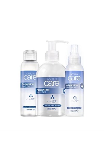 AVON care el nemlendirici dezenfektan seti 3'lü