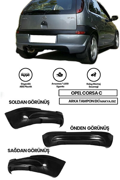 Genel Markalar Opel Corsa C Arka Ek Makyajsız (plastik)
