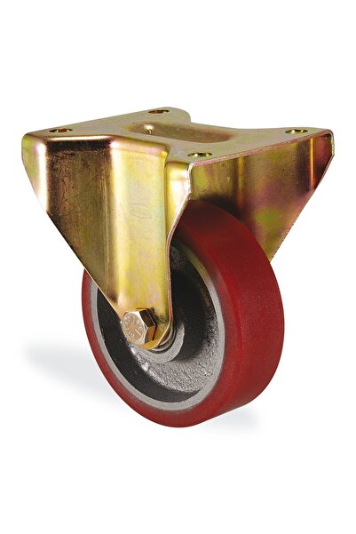 Kama 4107 DOR 080 DÖKÜM ÜZERİ KAPLAMA SABİT TEKERLEK