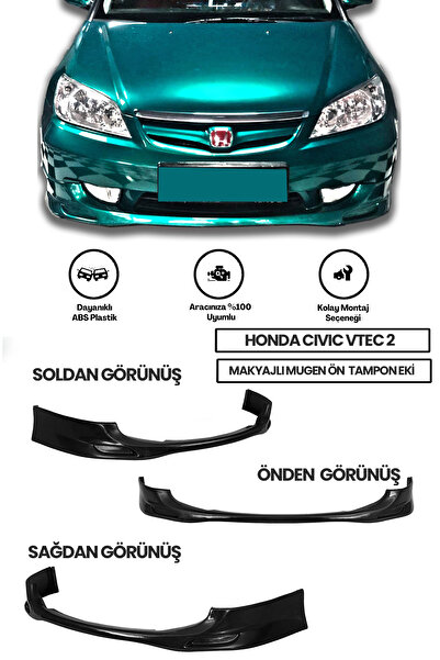 Honda Civic Vtec 2 Makyajlı Mugen Ön Ek (plastik)