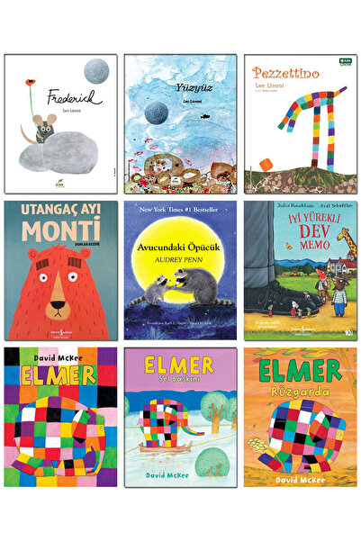 TÜRKİYE İŞ BANKASI KÜLTÜR YAYINLARI David Mckee Elmer Leo Lionni Pezzettino F...