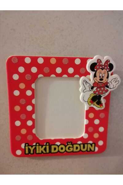 Bluoksweet Minnie mouse magnet buzdolabı doğum günü happy birthday hediye fot...