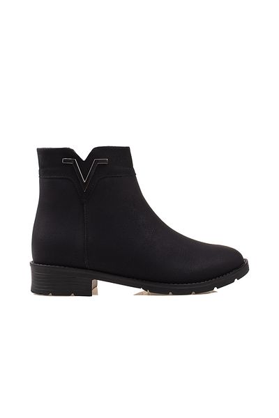 Trend Adımlar Μαύρα γυναικεία casual μποτάκια Viviana