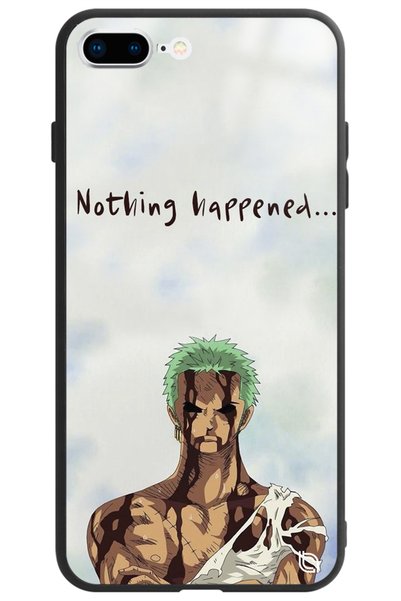 WANNA PROTECT حافظة هاتف Zoro Premium منقوشة لامعة لهاتف iPhone 8 Plus مع حما...