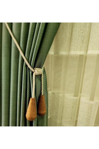 Akcan Mink Color Oak Wooden Drop Long Braçol