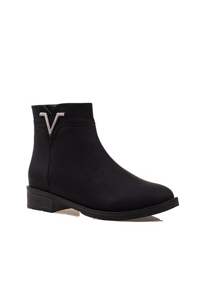 Trend Adımlar Μαύρα γυναικεία casual μποτάκια Viviana