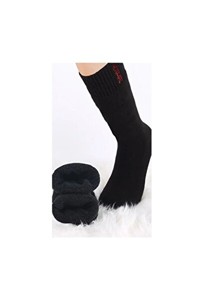 Hyd Мъжки черни ултра дебели премиум зимни термо чорапи