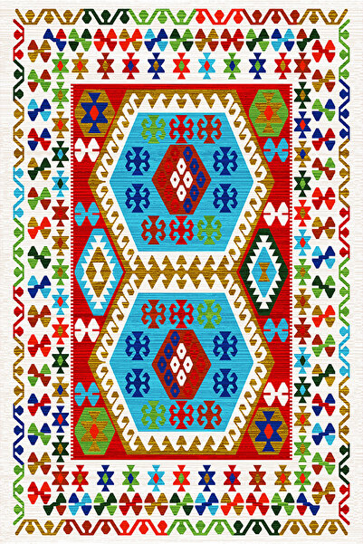 Rugs Modern Halı Mira Multicolored Traditional Motif Pattern Decorative Carpe...
