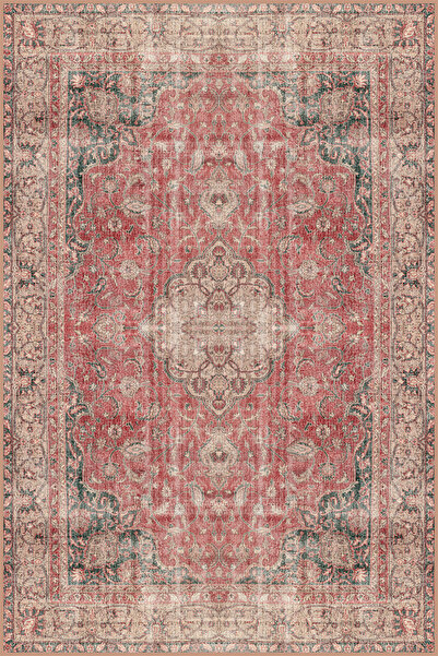 Rugs Modern Halı Mira Kırmızı Ton Geleneksel Motif Desen Dekoratif Halı Mira ...