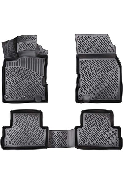 Rizline Nissan Qashqai 3D havuzlu paspas 2014-2021 arası Rizline