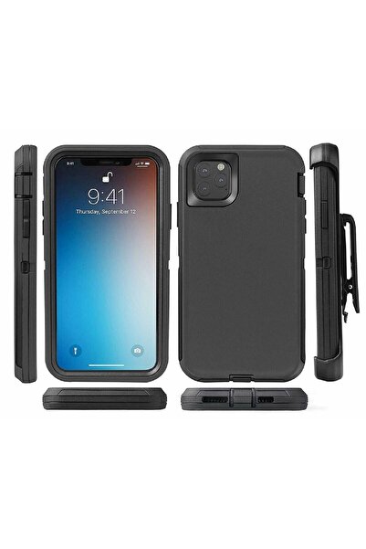 Şıktek Iphone 14 Promax Mukavemetli-dayanıklı Full Kılıf Otterbox Defender Se...