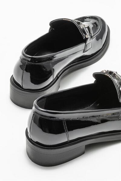 Elle Shoes Дамски мокасини - черни