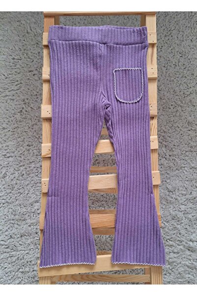 Nimini Kids Κοριτσίστικο κολάν με λεπτομέρεια τσέπης, υφασμάτινο κορδόνι με κ...