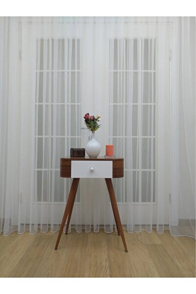 Stimor Grek Tulle Curtain - Honeycomb Floor 1/2.5 Pleat